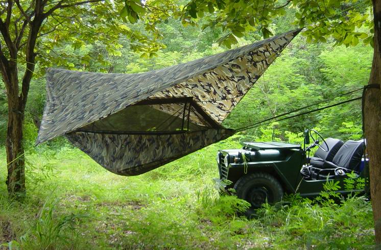 Mountain,Adventure,Outdoor Jungle Outdoor Jungle Portable Camping Hammock with Mosquito Net Parachute Nylon Fabric Lightweight Hammock for Beach Hiking Hann Camping Hammock Traveling Hann Inc. Green